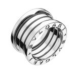 Bvlgari B.Zero1 5 Band Ring In 18K White Gold Size US 5.5 – Italy 50 - Image 2